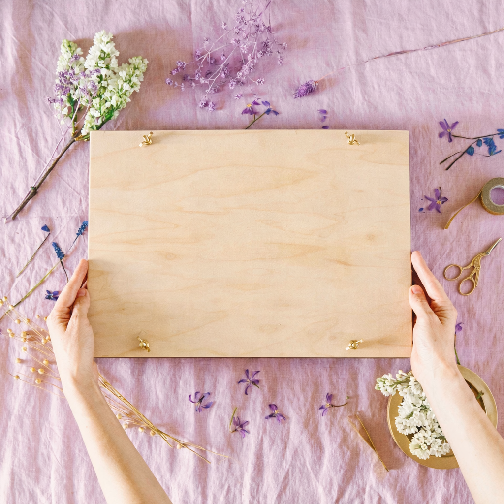 BloomPress – Plywood Flower Press Set