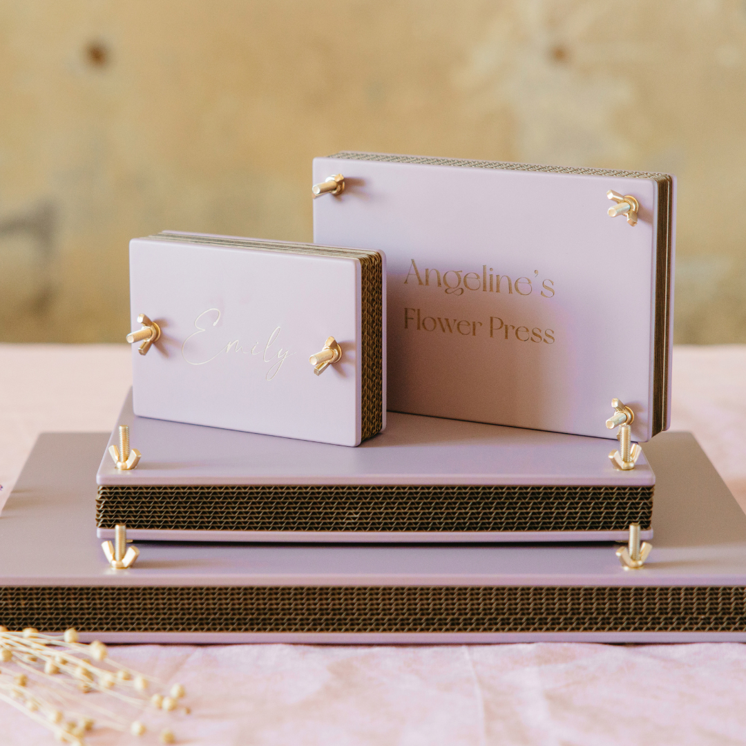 Flower Press (Personalized)