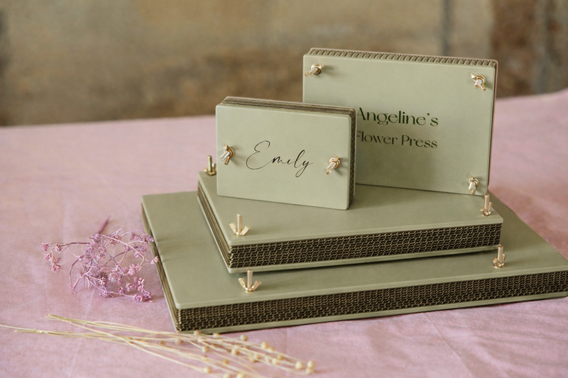 BloomPress – Personalized Artichoke Flower Press Set
