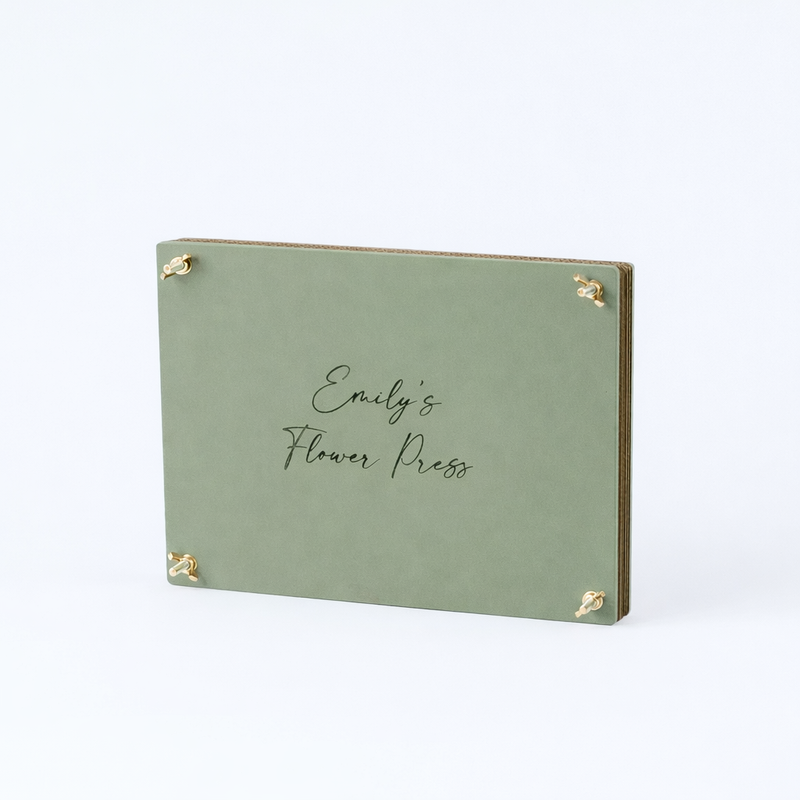 BloomPress – Personalized Artichoke Flower Press Set