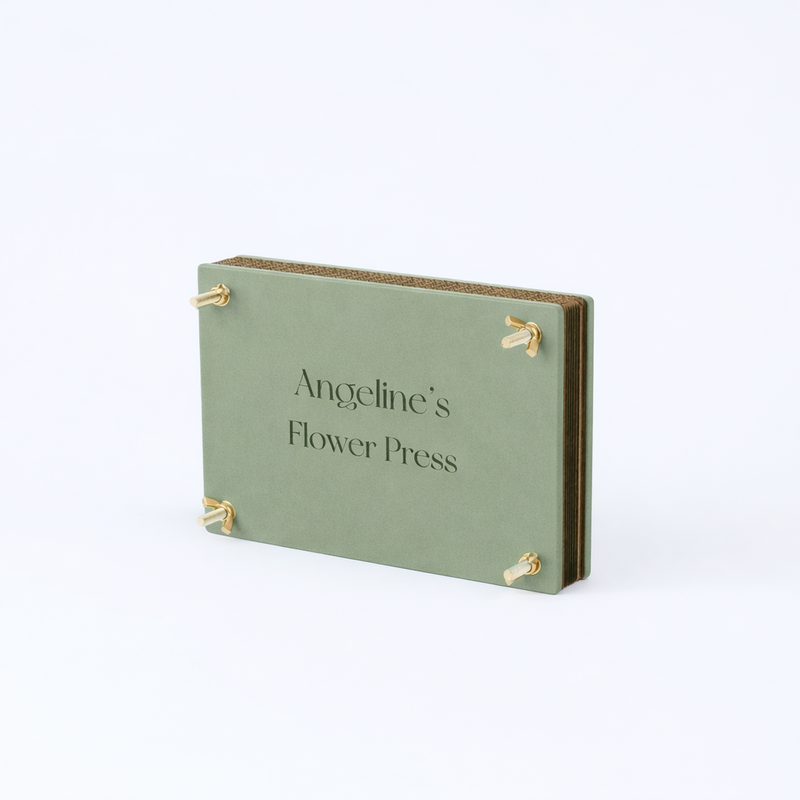 BloomPress – Personalized Artichoke Flower Press Set