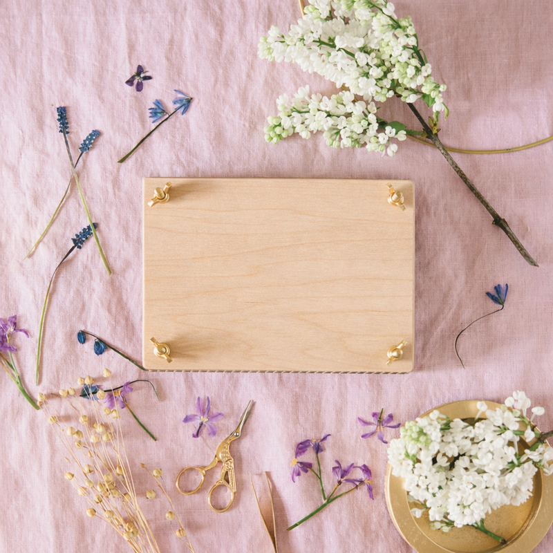 BloomPress – Plywood Flower Press Set