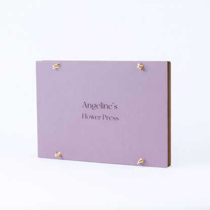 BloomPress – Personalized Lavender Flower Press Set