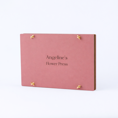 BloomPress – Personalized Old Rose Flower Press Set