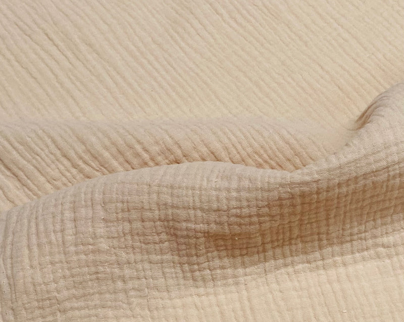 MeadowBloom Canopy Curtains (Warm) – Linen, Muslin & Tulle Options for RoseDream & PureNest Beds