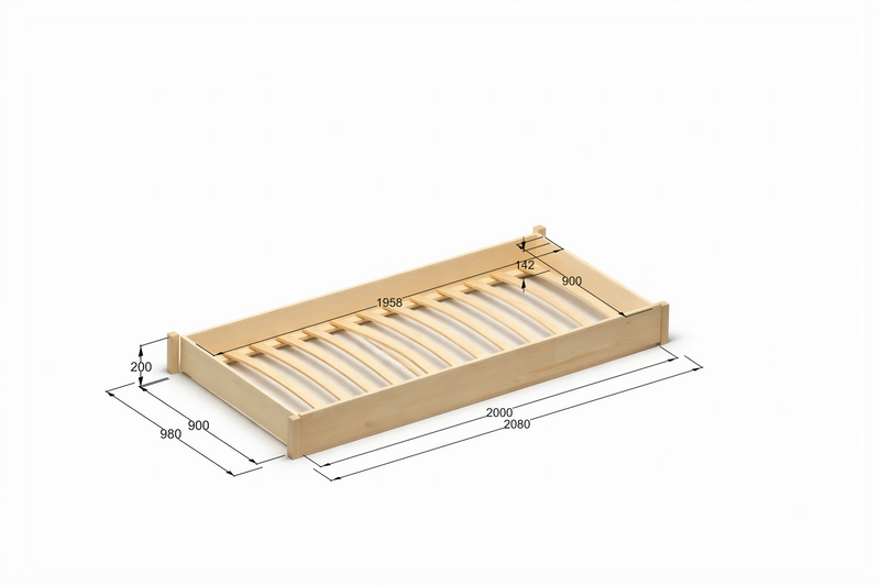 DreamSlide Extra Bed – Natural