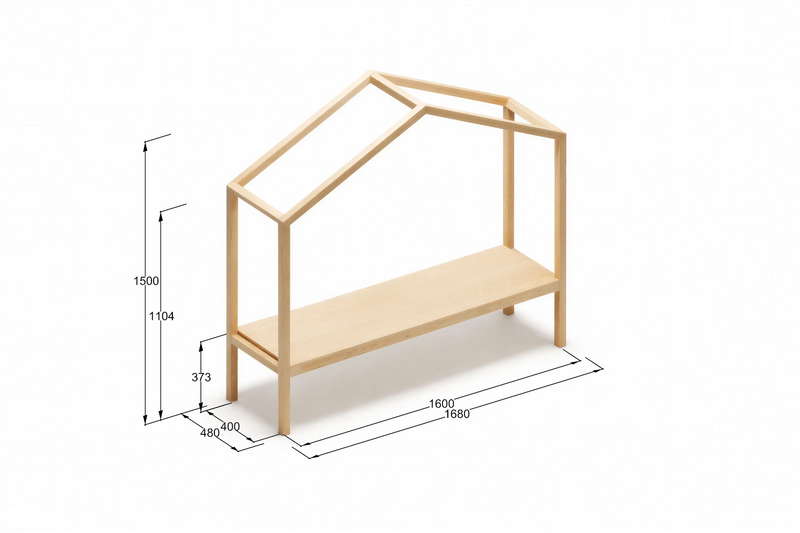 FrameShelf Storage Unit