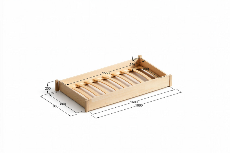 DreamSlide Extra Bed – Natural